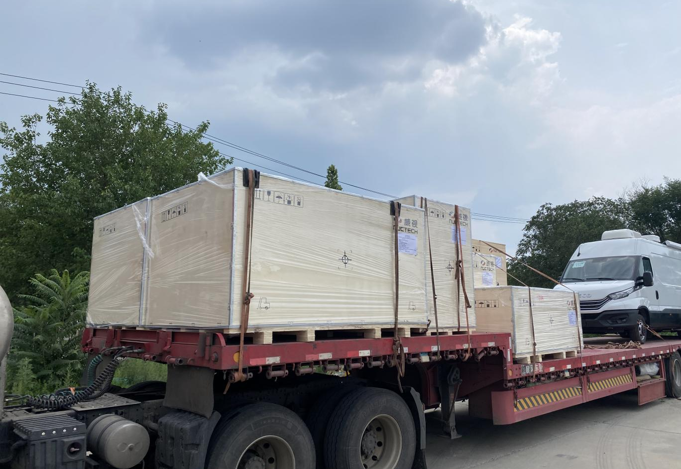 阿塞拜疆四批安检设备运输项目