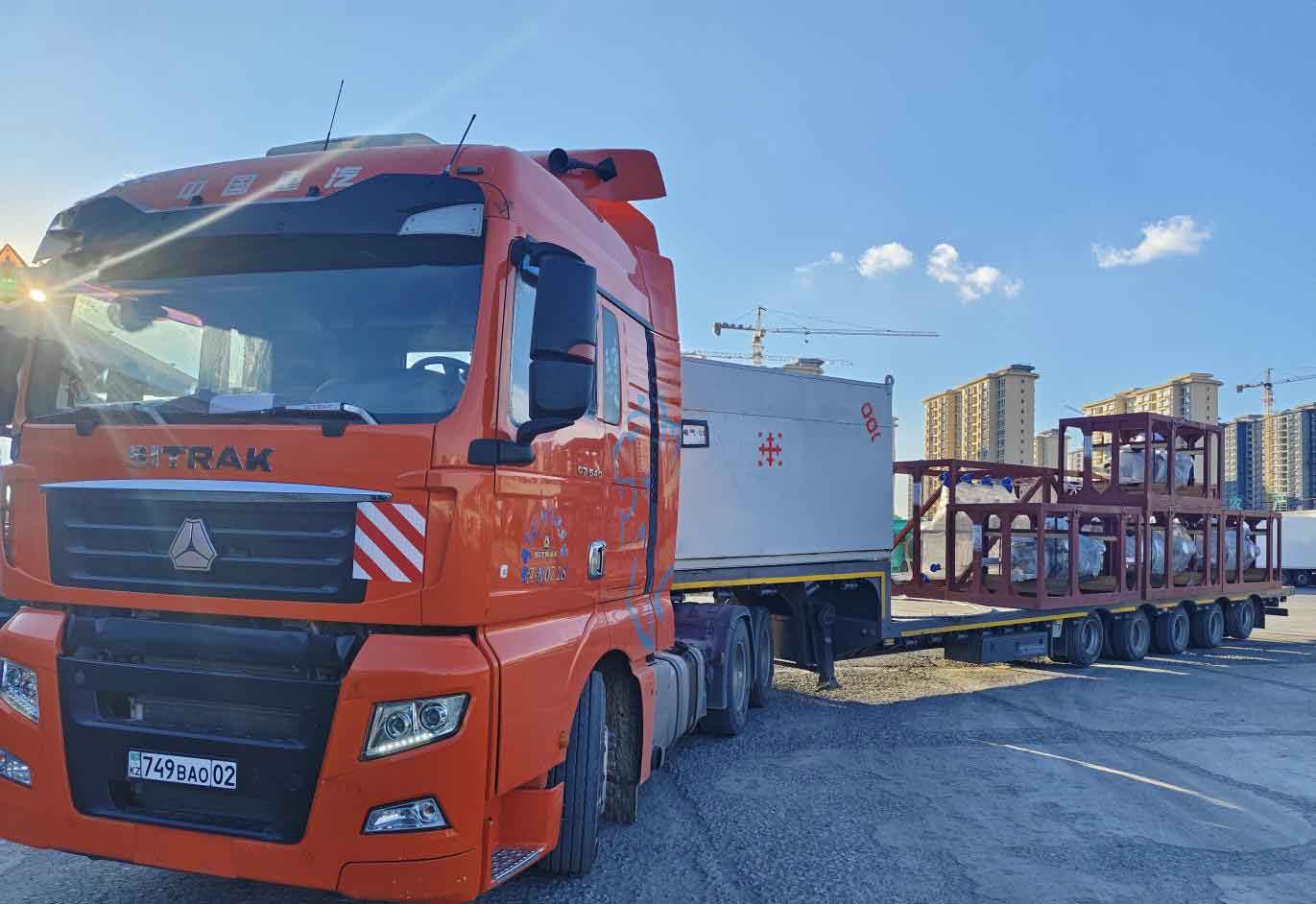 哈萨克斯坦卡沙甘天然气公路/铁路项目